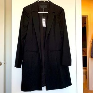 BCBG MAXAZRIA Long Black Blazer